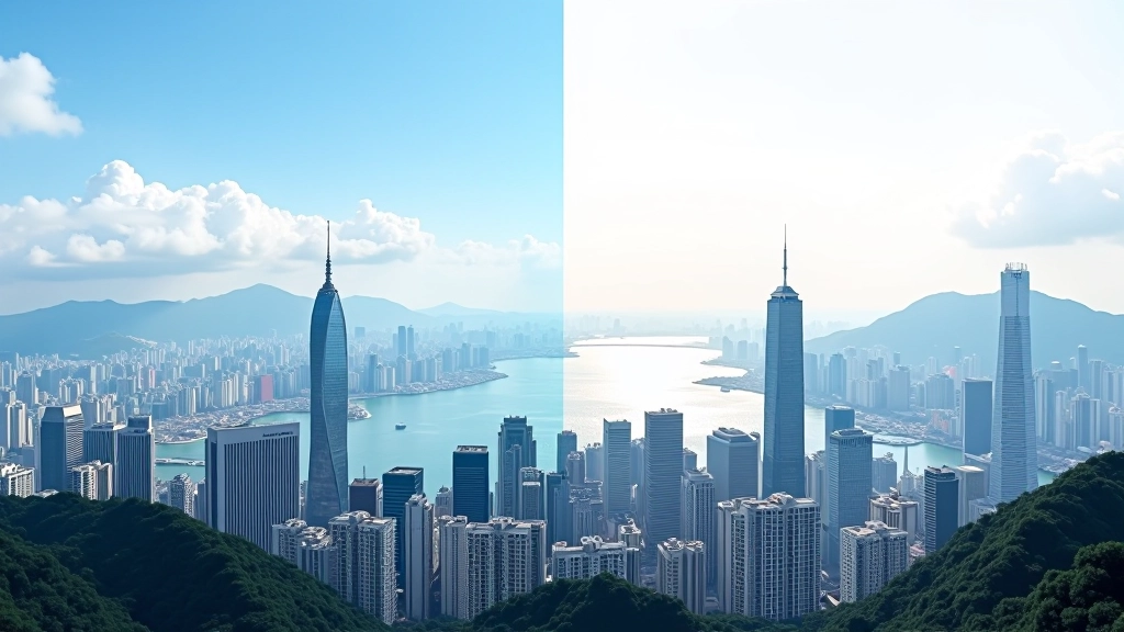 Split-screen hero design