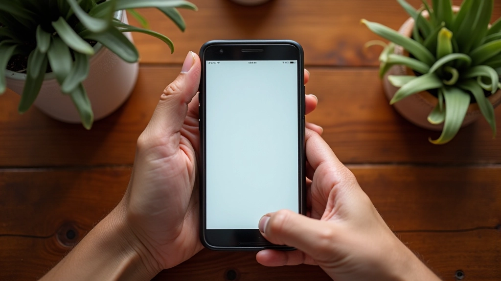 Mobile phone screen showing stacked single-column layout of previously split-screen design