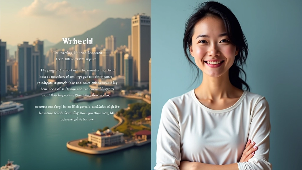 Split-screen layout with English headline on left and Traditional Chinese translation on right